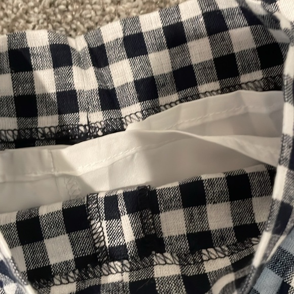 J. Crew Black and White Checkered Pants - Picture 6 of 6